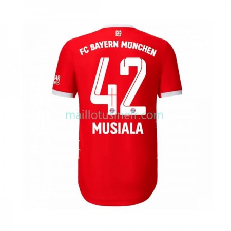 Maillot de Foot Bayern Munich Musiala 42 Domicile 2022-23 Maillot de Foot Bayern Munich Musiala 42 Domicile 2022-23